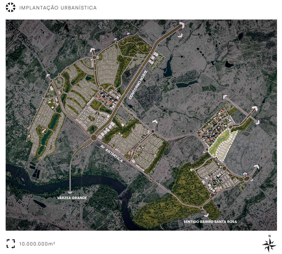 Mapa de Localização Urbanística — Abitte Champagne